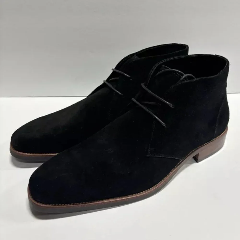 Vintage Foundary Co. Men’s Aldwin Chukka Boots Black, Size 11 M
